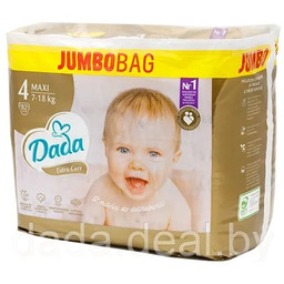 Pieluszki Dada Extra Care Rozmiar 4 82 szt.