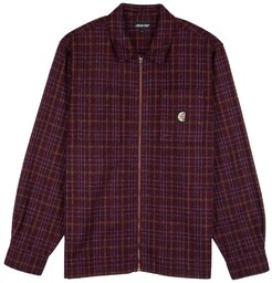 koszula SANTA CRUZ - Crescent Shirt Maroon Check