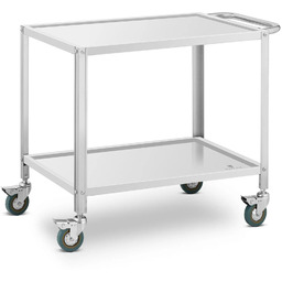 Wózek kelnerski cateringowy do serwowania 2 półki 80