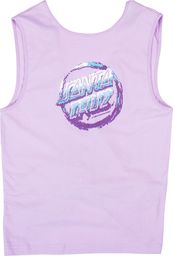 top damski SANTA CRUZ THROWDOWN DOT VEST Lavender