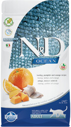 Farmina N&D Ocean Grain Free Adult, śledź