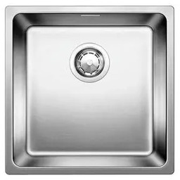 Blanco ANDANO 400-IF 522957 Stalowy Srebrny Zlewozmywak kwadratowy