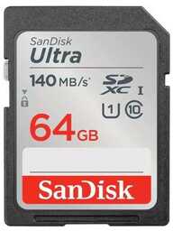 SanDisk Ultra SDXC UHS-I 64GB 140MB/s Karta pamięci