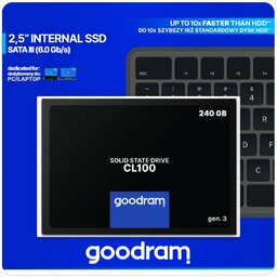 Dysk SSD GOODRAM CL100 240GB SATA III 2,5"