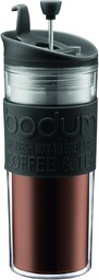 BODUM 11100-01S TRAVEL PRSS Plastikowy izolowany kubek tłokowy
