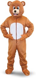 Dress Up America Kostium pluszowy niedźwiedź brunatny