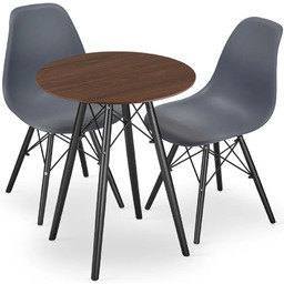 Elior Zestaw stół kuchenny jesion 60 cm