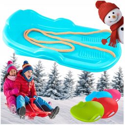 Plastikowe Sanki Ślizgi Talerz Zestaw na śnieg