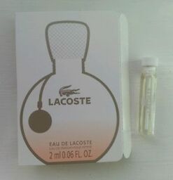 Lacoste Eau de Lacoste, Próbka perfum