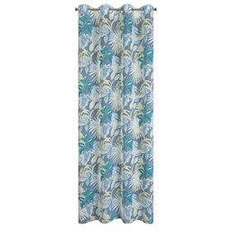 Eurofirany Zasłona gotowa lena 140x250 cm popielaty