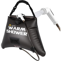 suvast Prysznice solarne, prysznic zewnętrzny, 15 l/przenośny prysznic