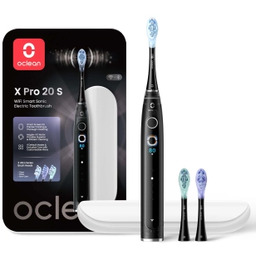 Oclean X Pro 20 Set N1804 Czarny Szczoteczka