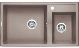 Deante Eridan ZQE S20B Granitowy Szary metalik Zlewozmywak