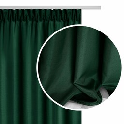 Spod Igły I Nitki Zasłona gotowa 140x300 butelkowa