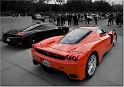 100 70cm Obraz płótno Ferrari Enzo Axion23 płótno