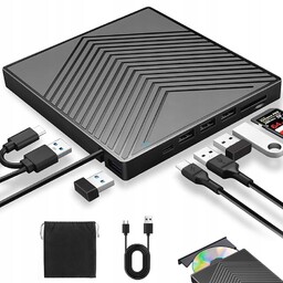 Napęd Zewnętrzny Nagrywarka Zewnętrzny Napęd DVD Usb Plug