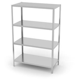 REGAŁ MAGAZYNOWY 4-PÓŁKOWY PEŁNY 800x400x1800 mm KITCHEN LINE