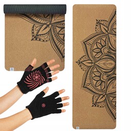 Gaiam Mata do jogi pilates z korka korkowa