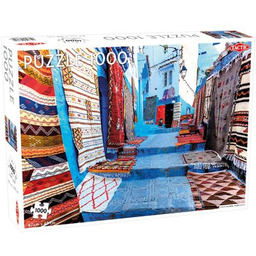 TACTIC Puzzle Lovers Chefchaouen Morocco 56753 (1000 elementów)