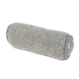 Kampol Wałek pod głowę wełniany merynos 40x15 szary