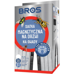 Bros Siatka magnetyczna na drzwi na owady KLIK!