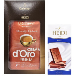 Dallmayr Intensa D''Oro 1kg kawa ziarnista czekolada HEIDI