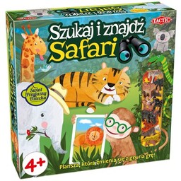 TACTIC Gra planszowa Safari Szukaj i znajdź 56399