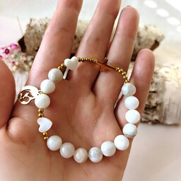 Dziesiątka Różańca 8mm Serce Czyste