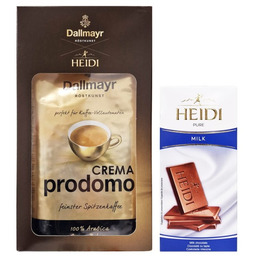 Dallmayr Crema Prodomo 1kg kawa ziarnista czekolada HEIDI