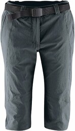 Bergson 3/4 damskie spodnie funkcyjne Cursa, grafitowe, 38