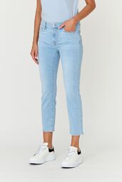 7 FOR ALL MANKIND Jasne jeansy damskie Wind
