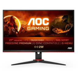 AOC MONITOR LED 27" 27G2SPAE/BK 165Hz