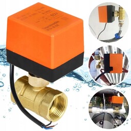 Elektrozawór Siłownik Zawór Kulowy Z Siłownikiem G1 Cal