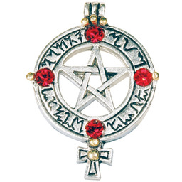 Pentagram Wenusjański, seria: Pentagramy - naszyjnik