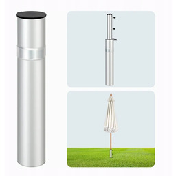 Uchwyt Mocowanie Parasola Suszarki Ogrodowej Kotwa Do Ziemi