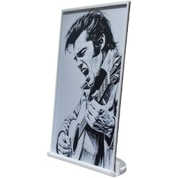 Obraz Elvis Presley HueForge 3D 11x18cm