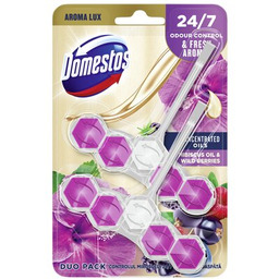 Domestos Aroma Lux Hibiscus Oil Wild Berries 2x55g