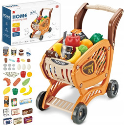 WÓZEK SKLEPOWY Dla Dzieci KOSZYK Zakupowy Supermarket KASA