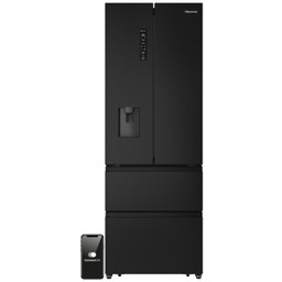 HISENSE Lodówka Skyline RF5S454GMFE No frost 200cm Czarna
