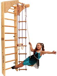 Drewniana Drabinka Gimnastyczna Rinagym Kombi 2  Domowy