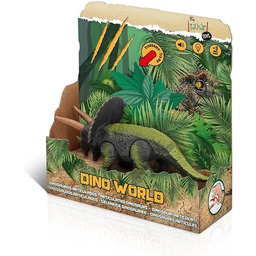 Tachan Dinozaur Triceratops z realistycznymi dźwiękami, światłami, zielonymi