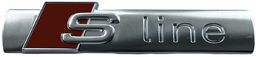 2X ORYGINALNY EMBLEMAT ZNACZEK S-LINE NA BŁOTNIK AUDI