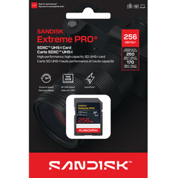 SanDisk SDSDXXJ-256G-GSCIN - karta pamięci 256GB, Extreme PRO