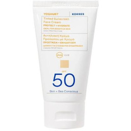 Korres Yoghurt koloryzujący krem do twarzy SPF 50,