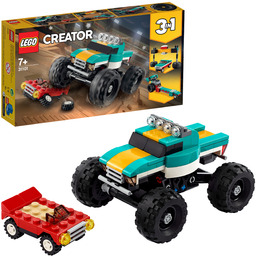 Zestaw Lego Creator 3W1 31101 Monster Truck Dragster