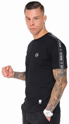 Octagon T-Shirt Koszulka Stripe Black