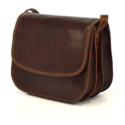 Duża i pakowna listonoszka, torebka przez ramię