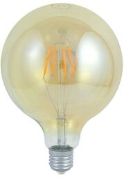 Okrągła żarówka dekoracyjna Vintage Amber 304520 Polux G80