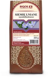 Siemię lniane wysokolinolenowe 200 g