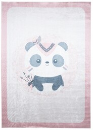 Dywan różowy dla dziewczynki27471 Print Emma Panda